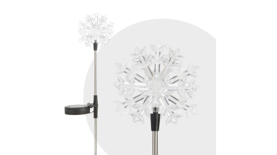 Lampa solara LED - model „Fulg de zapada inch