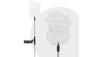 Lampa solara LED - model „Mos Craciun inch