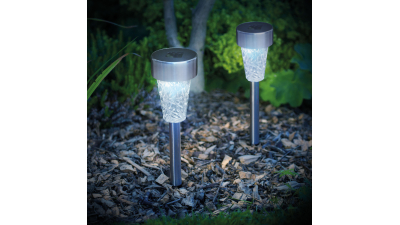 Lampa solara detasabila - alb rece - 7,5 x 28 (+10) cm