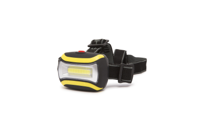 Lampa cu fixare pe cap, pentru ciclism cu COB LED, cap rabatabil