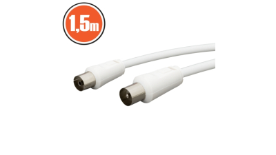 Cablu COAXfisa COAX-soclu COAX1,5 m,