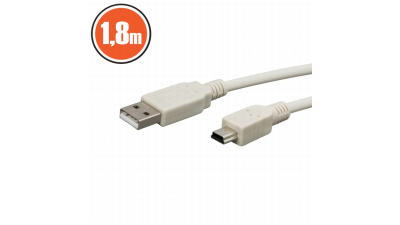 Cablu USB 2.0 fisa A - fisa B (mini) 1,8 m