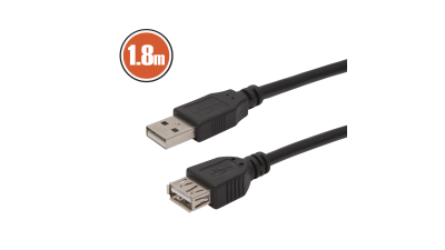 Prelungitor USB fisa A - soclu A 1,8 m