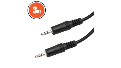 Cablu JACK fisa 3.5 JACK - fisa 3.5 JACK 3 m