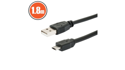 Cablu USB 2.0fisa A - fisa B (micro)1,8 m