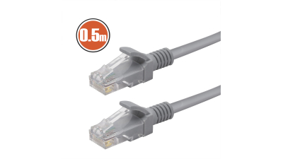 Cablu Patch 8P/8C Cat. 5 0,5m, set 3 buc