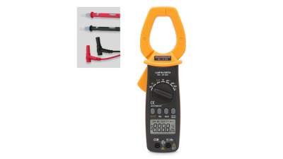 Clampmetru digital, CC V 0.1mV-1000V, CA V 1mV-750V