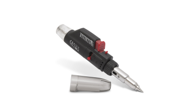 Set de lipire cu gaz 3 in 1 - mini, varf de lipit, cap dispersor flacara, capac protectie