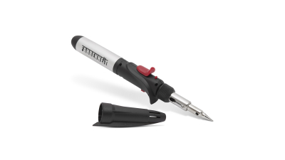 Set de lipire cu gaz 3 in 1 multifunctional, varf de lipit, cap dispersor flacara, capac protectie