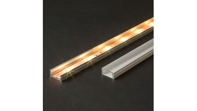 Ecran transparent pentru profil aluminiu LED - 2000 mm