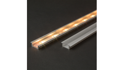 Ecran transparent pentru profil aluminiu LED - 1000 mm