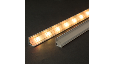 Ecran transparent pentru profil aluminiu LED - 2000 mm