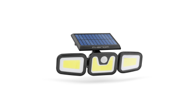 Reflector solar rotativ cu senzor de miscare - 3 LED-uri COB