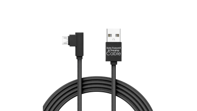 Cablu de date Micro USB, Gamer, executie 90 grade - negru, 2m -2A Delight