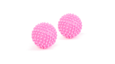 Mingi pentru uscare rufe - 6 cm - roz - 2 buc / pachet