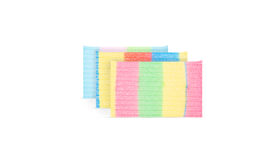 Family Pound - Perna abraziva - colorata - 3 buc. / Pachet