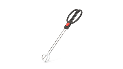 Clema pentru gratar - cu maner din plastic