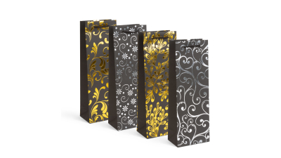 Sacosa, pentru Bauturi, cu maner, 127 x 83 x 360 mm, 12 buc. / Pachet