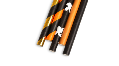Family Pound - Pai pentru Bauturi - model Haloween - 195 mm - 25 buc./pachet