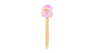 Spatula din silicon - Mos Craciun - 29 x 7,6 cm