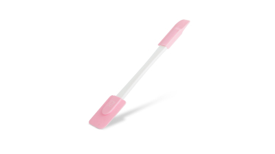 Spatula din silicon - roz, 24,5 x 4,5 cm