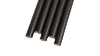 Family Pound - Pai pentru Bauturi, hartie – negru - 195 X 10 mm - 5 modele - 80 buc./pachet