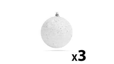 Glob de pom - 8 cm - 3 buc / pachet