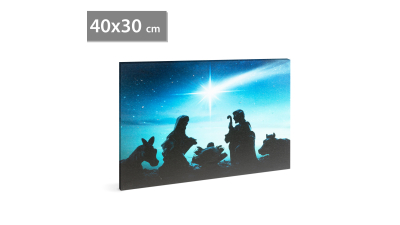 Tablou decorativ cu LED - 40 x 30 cm