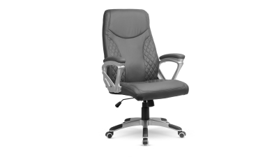 Scaun de birou - premium (gri)
