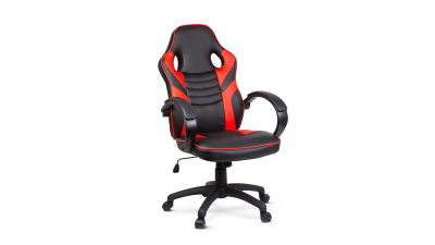 Scaun rosu de gaming cu cotiere - 71 x 53 cm / 53 x 52 cm