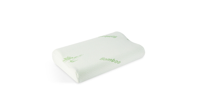 Bewello - Perna cu memorie, poliester-bambus - 50 x 30 x 10 cm