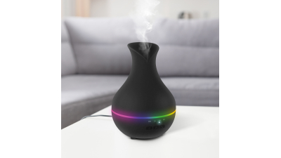 Difuzor aroma-fototerapie - negru - 120 ml BEWELLO