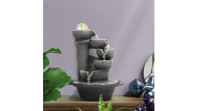 Fantana decorativa, de interior - cu LED