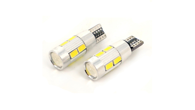 Bec de pozitie tip LED Canbus T10 W2.1x9.5 12V 3.5W,culoare alb 6000K , set 2 buc