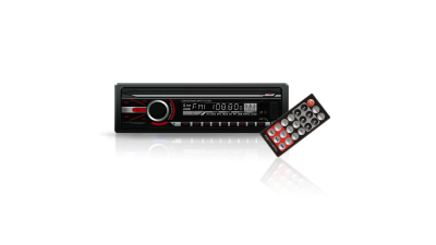 Radio mp3-player auto Carguard 4x50W , MP3, WMA, intrari USB/SD Card/Aux, fata detasabila, telecomanda, cu BLUETOOTH