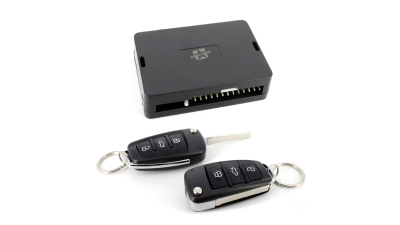 Modul inchidere centralizata cu telecomanda tip cheie briceag cu 3 butoane, blocare/ deblocare usi, cautare masina, Carguard MIC002