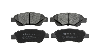 Set placute frana fata Toyota Aygo 2005-, Citroen C1 2005-, Peugeot 1007 2005-, HKP-TY-112