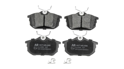 Set placute frana spate Mitsubishi Carisma 1999-, Space Star 2000-, Colt 2006-, Volvo S40 1995-2003, HKT-MS-009
