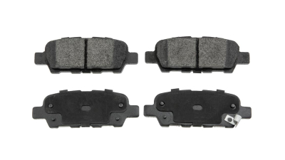 Set placute frana spate Nissan X-Trail T30, T31 2001-, Qashqai 2006-, Murano Z50 2004- Murano Z51 2008-2010, 350z 2003-, Tiida 2007-, Maxima 2006-, Infiniti Fx 2003-, HKT-NS-042