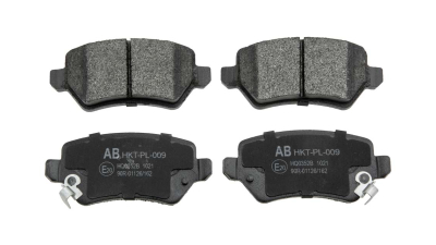 Set placute frana spate Opel Astra G, H 1998-, Corsa C 2000-, Zafira 2000-, Meriva 2003-, Kia Venga 2010-, HKT-PL-009