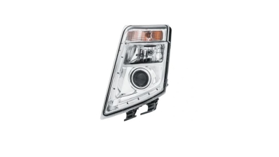 Far VOLVO FH/FM, 2008-2012, HELLA, fata, partea stanga, tip bec H7+H7+LED+PY21W; manual;