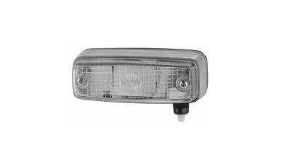 Lampa auto interior HELLA HL2JA997027051, 12/24V; 18W; interior; cu comutator; dreptunghiular; Latime: 113 mm; Inaltime: 43 mm; Adancime: 48 mm; nu se aplica
