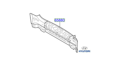 Panou Spate Hyundai 659102S000