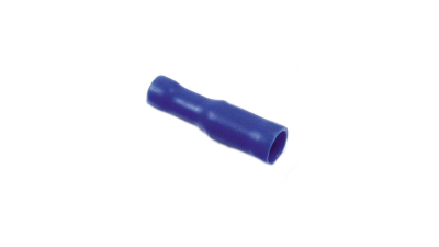 Conector electric mama tubular, mufa pentru inadire diam 1.5-2.5mm, 4mm, Albastru 