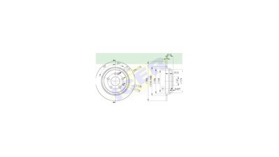 Set disc frana Icer 78BD04162, parte montare : Punte Spate