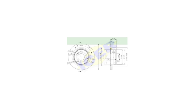 Set disc frana Icer 78BD34062, parte montare : Punte Spate