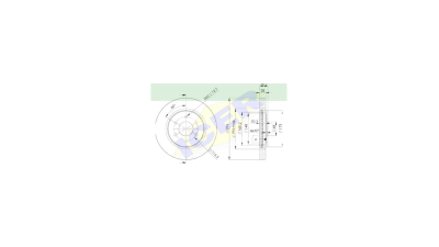 Set disc frana Icer 78BD42002, parte montare : Punte Fata
