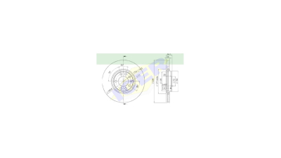 Set disc frana Icer 78BD90612, parte montare : Punte Fata
