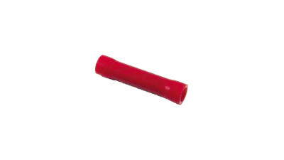 Conector electric tubular, mufa pentru inadire diam 0.25mm - 1.5mm, Rosu 