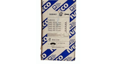 Placute Frana Fata, Spate -O.E. Iveco 1906401
